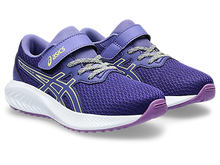 Load image into Gallery viewer, Asics Pre Excite 10 PS (Velcro) - Eggplant/Glow Yellow
