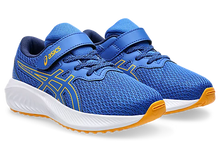 Load image into Gallery viewer, Asics Pre Excite 10 PS (Velcro) - Illusion Blue/Amber