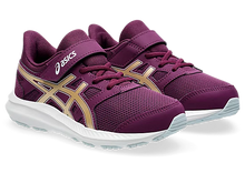 Load image into Gallery viewer, Asics Jolt 4 PS (Velcro) - Deep Mauve/Champagne