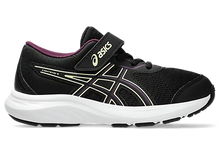 Load image into Gallery viewer, Asics Contend 9 PS (Velcro) - Black/Deep Mauve