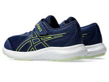 Load image into Gallery viewer, Asics Contend 9 PS (Velcro) - Blue Expanse/Black