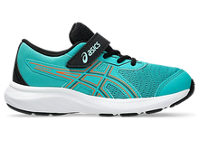 Load image into Gallery viewer, Asics Contend 9 PS (Velcro) - Wave Teal/Black