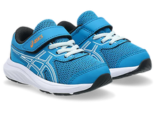 Load image into Gallery viewer, NEW! Asics Contend 9 TS (Velcro) - Aegean Blue/Cool Grey