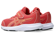 Load image into Gallery viewer, Asics Contend 9 TS (Velcro) - Pink Clay/Orange Glow