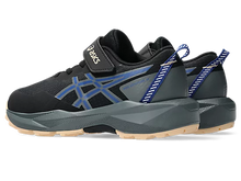 Load image into Gallery viewer, NEW! Asics Pre Venture 11 PS (Velcro) - Black/Blue