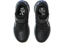 Load image into Gallery viewer, NEW! Asics Pre Venture 11 PS (Velcro) - Black/Blue