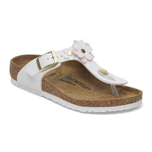 Load image into Gallery viewer, Birkenstock Gizeh Flowers - White