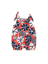 Load image into Gallery viewer, Tea Collection Tie Shoulder Baby Romper - Watamu Sea Floral