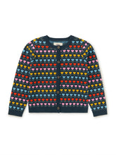 Load image into Gallery viewer, Tea Collection Iconic Cardigan - Knit Tulips