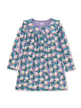 Load image into Gallery viewer, Tea Collection Long Sleeve Mighty Mini Dress - Augustus Tulip