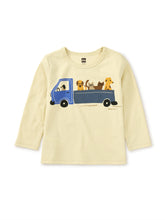 Load image into Gallery viewer, Tea Collection Animal Truck Baby Graphic Tee - Hay