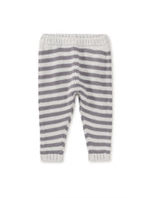 Load image into Gallery viewer, Tea Collection Cozy Striped Baby Pants - Chai Striped