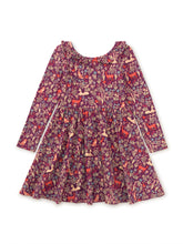 Load image into Gallery viewer, Tea Collection Ruffle Collar Ballet Dress - Scottish Woodland