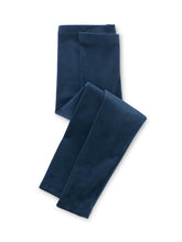 Load image into Gallery viewer, Tea Collection Velour Leggings - Bedford Blue