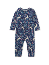 Load image into Gallery viewer, Tea Collection Raglan Baby Romper - Unicorn Tile