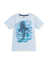 Load image into Gallery viewer, Tea Collection Whale & Scuba Graphic Tee - Vista Blue