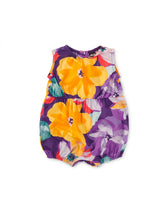 Load image into Gallery viewer, Tea Collection Peek a Boo Baby Romper - Tropical Floral