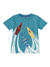 Load image into Gallery viewer, Tea Collection Kayakers Graphic Tee - Bondi Blie
