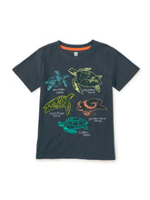 Load image into Gallery viewer, Tea Collection Turtle Graphic Tee - Indigo