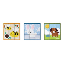 Load image into Gallery viewer, Plan Toys Animal Puzzle Cubes