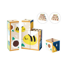 Load image into Gallery viewer, Plan Toys Animal Puzzle Cubes