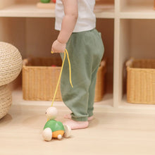 Load image into Gallery viewer, Plan Toys Pull Along Duck