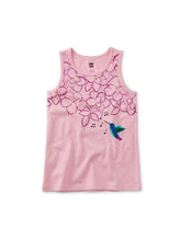Load image into Gallery viewer, Tea Collection Hummingbird Tank Top- Honeysuckle