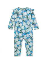Load image into Gallery viewer, Tea Collection Ruffle Shoulder Baby Romper - Monet's Garden
