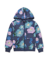 Load image into Gallery viewer, Tea Collection Good Sport Baby Hoodie - Impressionist Roses
