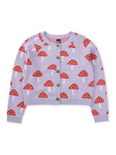 Load image into Gallery viewer, Tea Collection Iconic Baby Cardigan - Winter Toadstools
