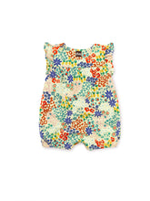 Load image into Gallery viewer, Tea Collection Flutter Baby Romper - Tropical Floral