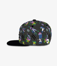 Load image into Gallery viewer, Headster Alien Invasion Snapback - Charcoal