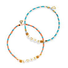 Load image into Gallery viewer, Djeco Beaded Bracelet Kit - Letter Threading