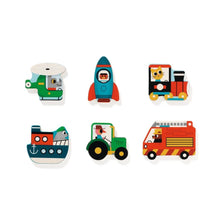Load image into Gallery viewer, Djeco Wooden Puzzle - Puzzlo Vroom