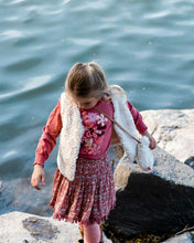 Load image into Gallery viewer, Deux Par Deux Puffed Long Sleeve Shirt - Pink Cinnamon