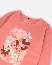 Load image into Gallery viewer, Deux Par Deux Puffed Long Sleeve Shirt - Pink Cinnamon