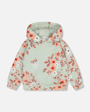 Load image into Gallery viewer, Deux Par Deux Fleece Hoodie - Sage Green