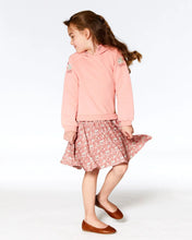 Load image into Gallery viewer, Deux Par Deux Hooded Dress - Coral