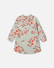 Load image into Gallery viewer, Deux Par Deux Long Sleeve Dress - Sage Green