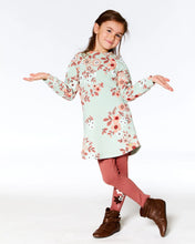 Load image into Gallery viewer, Deux Par Deux Long Sleeve Dress - Sage Green