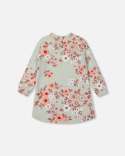 Load image into Gallery viewer, Deux Par Deux Long Sleeve Dress - Sage Green