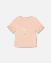Load image into Gallery viewer, Deux Par Deux Printed Shirt - Blush Pink