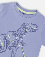Load image into Gallery viewer, NEW! Deux Par Deux Printed Tee - Scooter Dino
