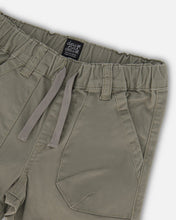Load image into Gallery viewer, Deux Par Deux Stretch Twill Jogger - Castor Grey