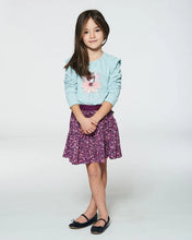 Load image into Gallery viewer, Deux Par Deux Frilled Long Sleeve T-Shirt - Light Blue