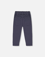 Load image into Gallery viewer, Deux Par Deux Stretch Twill Joggers - Folkstone Grey