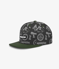 Load image into Gallery viewer, Headster Gnarly Ride Snapback - Charcoal