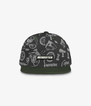 Load image into Gallery viewer, Headster Gnarly Ride Snapback - Charcoal