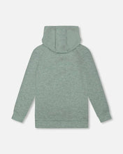 Load image into Gallery viewer, Deux Par Deux Hooded Tunic - Sage Green