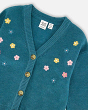 Load image into Gallery viewer, Deux Par Deux Knitted Cardigan - Jasper Green